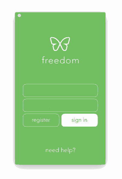 Sign up for Freedom